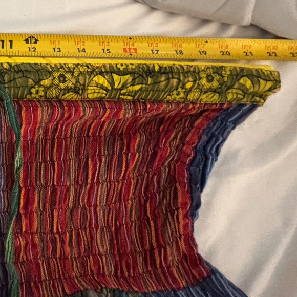 Colorful Patchwork Maxi Dress - Picture 7 of 8